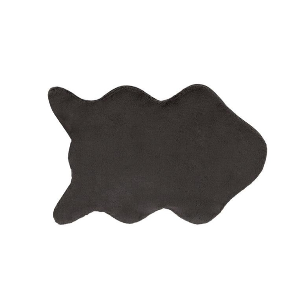 Soft Touch Rabbit Plush Post 60x90 cm Anthracite