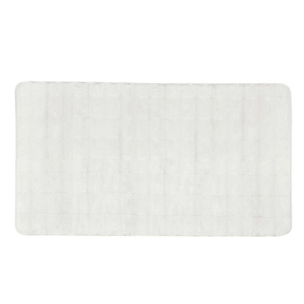 Rabbit Wave Carpet 80x150 cm White
