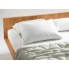 Cotton Quilted Pillow Protector 50x70 cm White