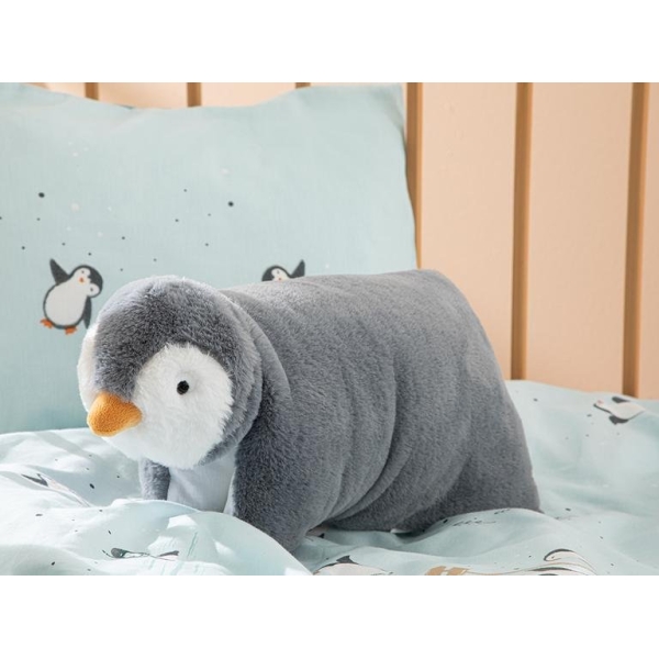 Little Penguin Child Pillow 38x40 Cm Gray