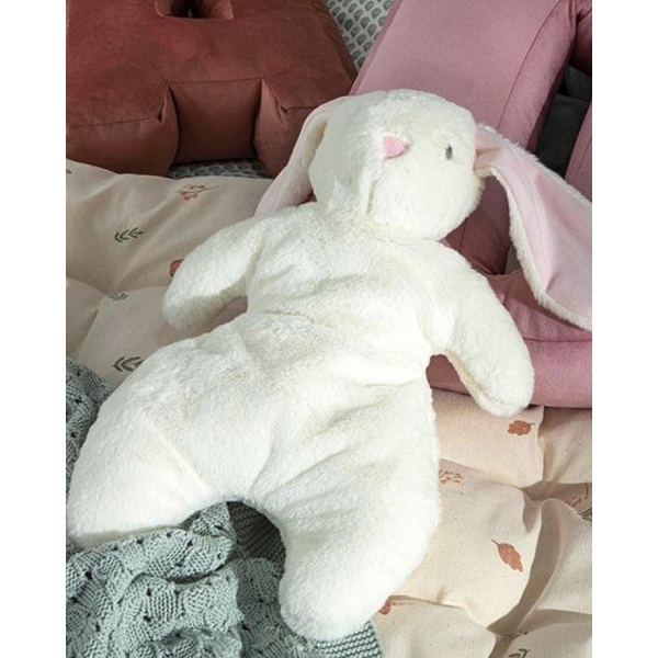 Bunny Sleeping Friend 42x30 cm White