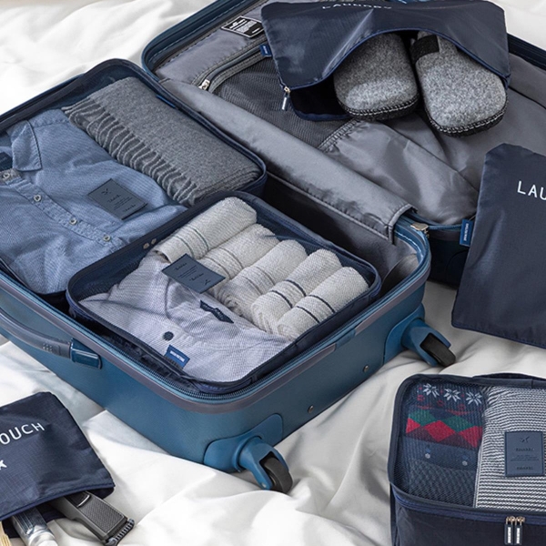 Blare 6-Piece Organizer Set 40x30x13 cm Navy Blue