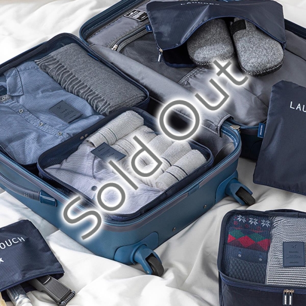 Blare 6-Piece Organizer Set 40x30x13 cm Navy Blue