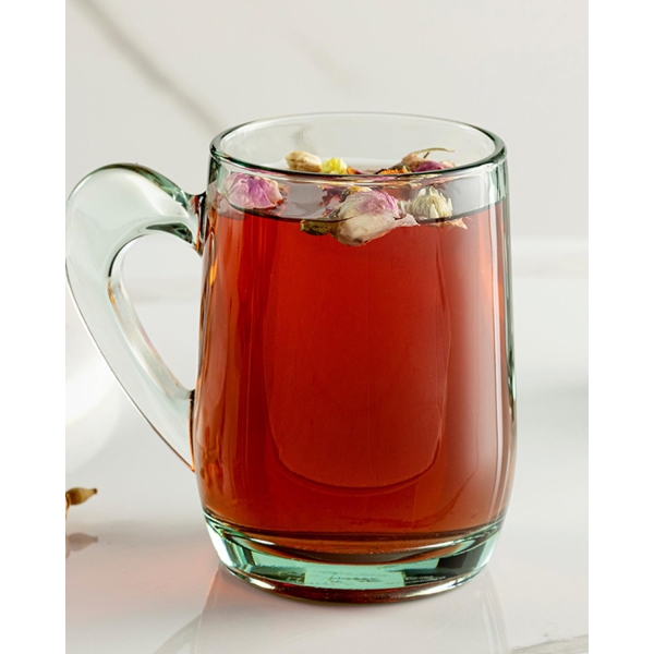 Pasabahce Aware - Mocha&Chai 1 Piece Glass Mug 335 ml Transparent