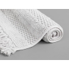 Ava Cotton Bath Mat 60x90 cm Light Gray