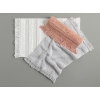 Ava Cotton Bath Mat 60x90 cm Light Gray