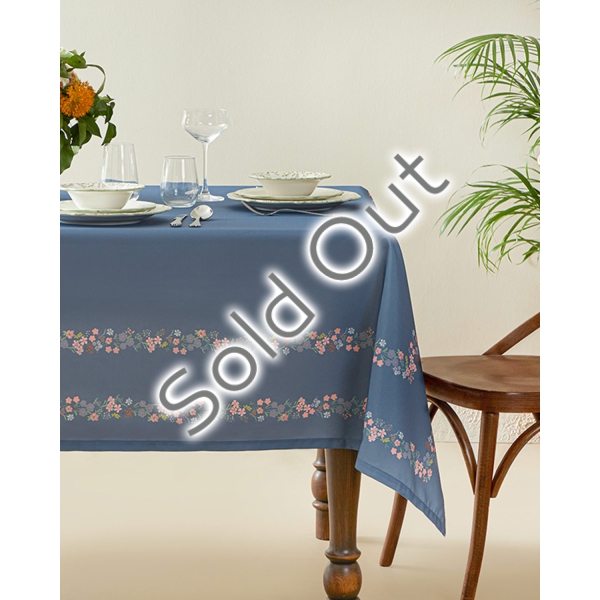 Belleza Polyestere Table Cloth 150x200 cm Dark Blue