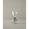 Alvin Glass 15 Min Hourglass 7x7x17.8 cm Smoked