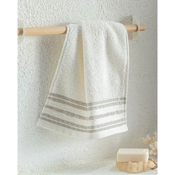 Aqua Line Cottony Hand Towel 30x40 cm Ecru-Beige