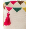 Cotton basket weave Toy Basket 30x30 cm Ecru