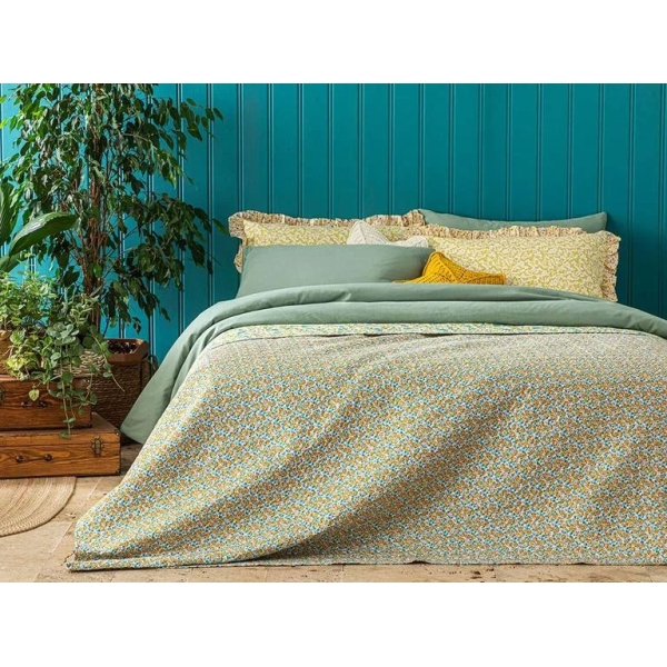 Classic Pretty For One Person Multi-Purposed Quilt 160x220 cm Yellow