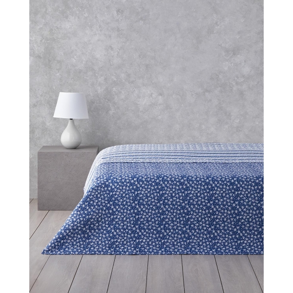 Sunrose For One Person Multi-Purposed Quilt 160x220 cm Blue