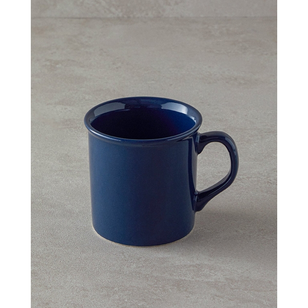 Simple Ceramic Cup 270 ml Navy Blue