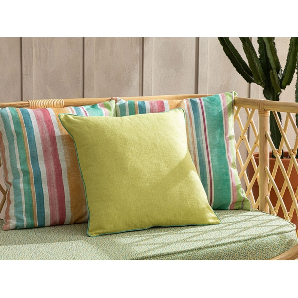 Calvana Decorative Cushion 45x45 cm Green