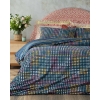 Daisy Patch Cottony Double Person Duvet Cover Set Pack 200x220 cm Dark Blue
