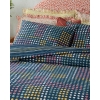 Daisy Patch Cottony Double Person Duvet Cover Set Pack 200x220 cm Dark Blue