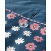 Daisy Patch Cottony Double Person Duvet Cover Set Pack 200x220 cm Dark Blue