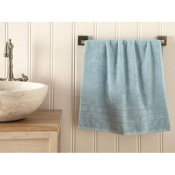 Soft Cottony Face Towel 50x90 cm Light Blue