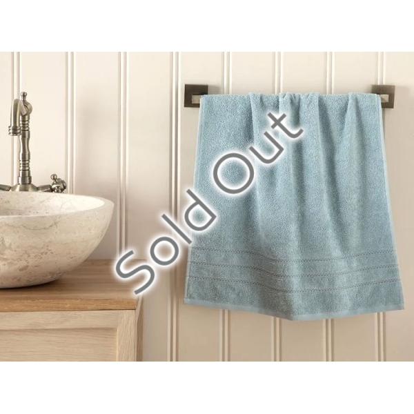 Soft Cottony Face Towel 50x90 cm Light Blue