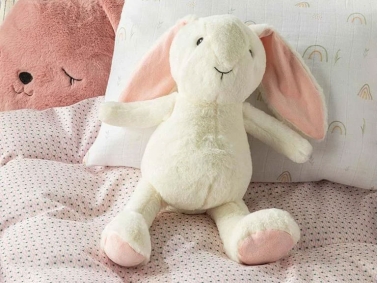 Bunny Baby Decorative Cushion 30x28cm Ecru