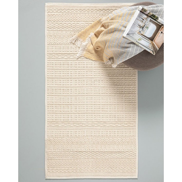 Thore Cottony Rug 80x150 cm Cream