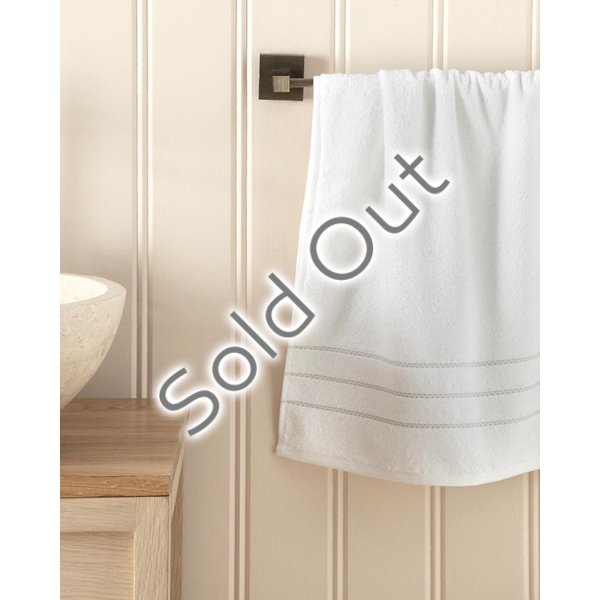 Soft Cottony Face Towel 50x90 cm White