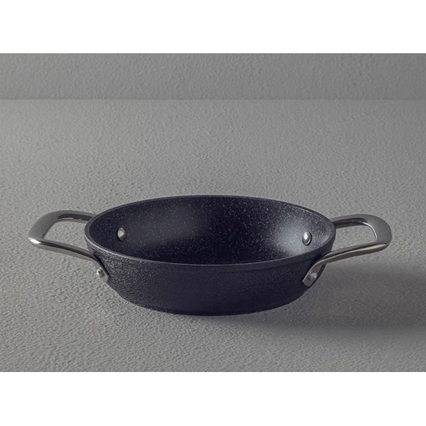 Charm Aluminum Shallow Frying Pan 20 cm Black