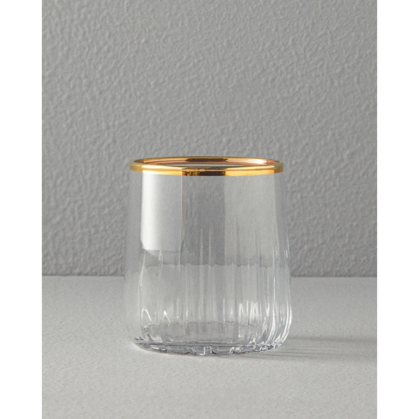 Koza Glass 3 pcs Juice Glass 310 ml Gold