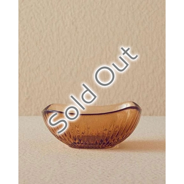 Galina Glass Appetizers 10 cm Brown