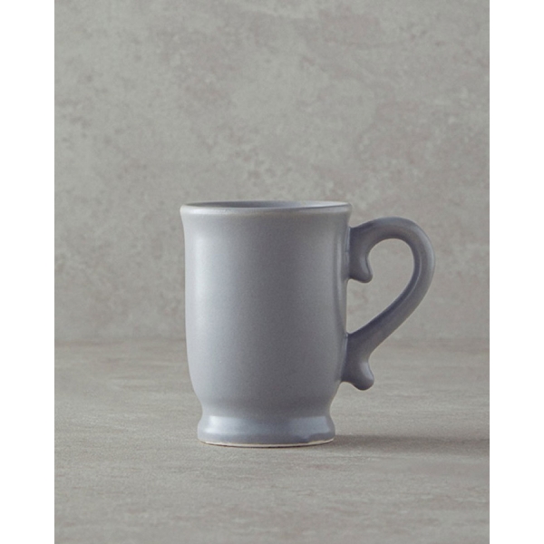 Elite Ceramic Cup 140 ml Gray