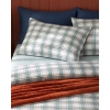 Cozy Plaid Winter Soft Double Duvet Cover Set 200x220 cm Green