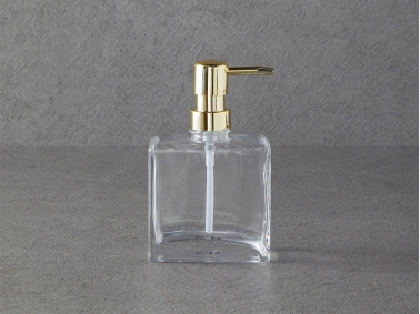 Rhonda Glass Liquid Soap Dispense Transparent
