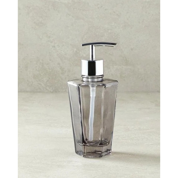 Diamond Glass Liquid Soap Dispense Anthracite