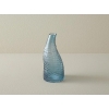 Lacy Glass Vase 25x10,5x13 cm Seledon