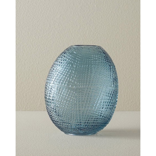 Lacy Glass Vase Seledon