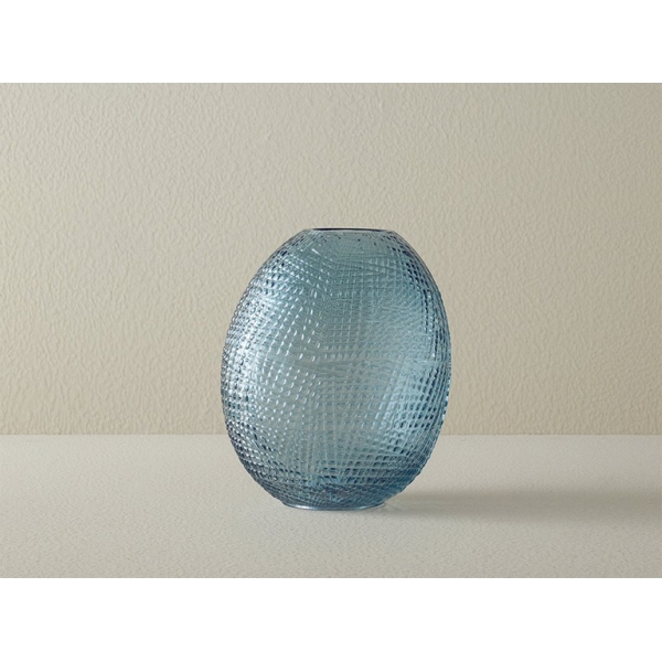 Lacy Glass Vase Seledon