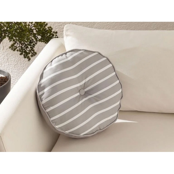 Southsea Cotton Decorative Cushion 40 cm Beige - Ecru