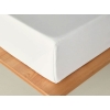 Novella Premium Soft Cotton Queen Size Fitted Sheet 160x200 cm White