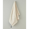 Colorful Lines Cotton Fringed Face Towel 50x80 cm Light Beige - Green