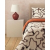 Abstract Art Soft Cotton with Digital Print Double Duvet Cover Set Pack 200x220 cm Beige