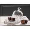 Cosmic Glass Turkish Delight Holder 9 cm Transparent