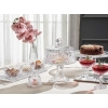 Cosmic Glass Turkish Delight Holder 9 cm Transparent