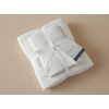 Branch Cotton Jacquard Face Towel Set 50x80+30x45 cm Ecru