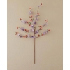 Cherry Blossoms Single Branch Artificial Flower 67 cm Red