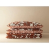 Grandiflora Soft Cotton with Digital Print Double Duvet Cover Set Pack 200x220 cm Terracotta