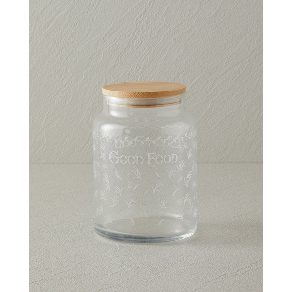 Good Food Glass Jar 890 ml Transparent