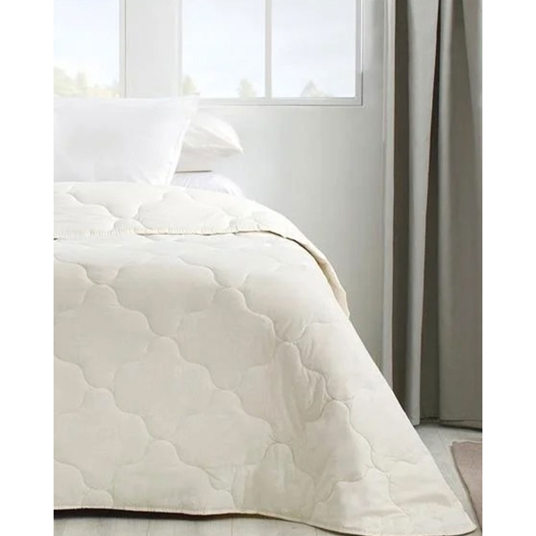 Comfy Cotton King Size Quilt 215x235 cm White