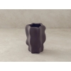Boheme Ceramic Vase 12x12x16.5 cm Brown