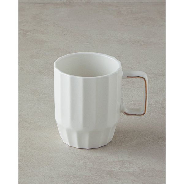 New Bone China Mug 270 ml White