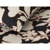 Grandiflora Soft Cotton with Digital Print Double Size Duvet Cover Set 200x220 cm Anthracite - Green